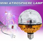 Lampe de sc�ne led ampoule disco dj ktv rotative petite boule magique decoration de chambre f�te