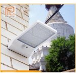 Lampe solaire - blanc - 36 led - tanche ip65 - dtecteur de mouvement - autonomie 12h