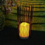 Lampe solaire bougie mikado - orium - 35 x 14 cm - energie solaire - led - extérieur Lampe solaire bougie mikado - orium - 35 x 14 cm - energie solaire - led - extérieur