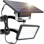 Lampe solaire puissante extrieure de 1000 lumens projecteur led solaire avec batterie  grande capacit ...