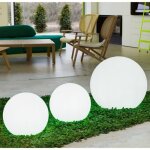 Lampe sphérique extérieure newgarden - boule lumineuse 60cm - blanc - ip65 Lampe sphérique extérieure newgarden - boule lumineuse 60cm - blanc - ip65