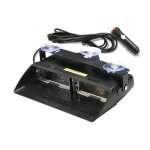 Lampes stroboscopiques davertissement de danger durgence  16 led haute intensit - ventouses pour vhicules ...
