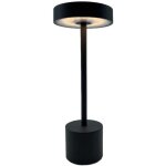 Lampe de table sans fil - lumisky - roby - touch en aluminium - gris fonc� - led
