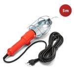 Lampe electrique - lampe de poche - baladeuse de chantier. câble 5m. culot e27 (compatible led) Lampe electrique - lampe de poche - baladeuse de chantier. câble 5m. culot e27 (compatible led)
