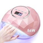 Lampe uv led ongles gel specool 86w - 4 r�glages - capteur automatique