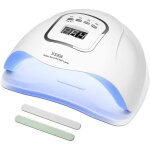 Lampe uv sèche ongles 150w uv led séchoir à ongles professionnel automatiquepour vernis semi permanent ... Lampe uv sèche ongles 150w uv led séchoir à ongles professionnel automatiquepour vernis semi permanent ...