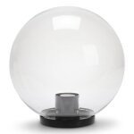 Lampion dexterieur - lanterne dexterieur - sphre dextrieur en pmma 200mm e27 transparente