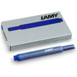 Lamy t10 cartouche dencre bleu