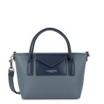 Lancaster cabas maya double 517 - 101 bleu givr