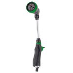 Lance darrosage - royal gardineer - 7 types de jets - t�te inclinable - poign�e caoutchout�e