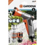 Lance darrosage avec raccords - gardena - 18299 - 32 - pomme darrosage comfort - plastique - arrosage ...