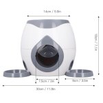 Lanceur de balle automatique pour chien - vvikizy - 2 balles de tennis - plastique sécurisé - exercice ... Lanceur de balle automatique pour chien - vvikizy - 2 balles de tennis - plastique sécurisé - exercice ...