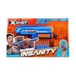 Lanceur de flchettes - zuru - x - shot manic - capacit 47 flchettes - porte 30 m - compact et puissant ...