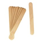 Btonnets plats en bois languettes 15 x 18 cm 50 pices