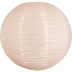 Lanterne boule papier pche 50 cm blanc