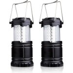 Lanterne de camping led pliable 2 pi�ces lampe d�tanche ultra bright led lantern pour camping randonn�e ...