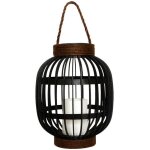 Lanterne solaire décorative - lumisky - fidjy - h30 cm - poignée en corde effet bougie - led blanc chaud ... Lanterne solaire décorative - lumisky - fidjy - h30 cm - poignée en corde effet bougie - led blanc chaud ...