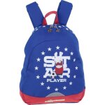 Lapins cretins petit sac  dos borne 100737634 - bleu et rouge