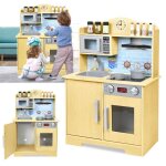 Cuisine jouet en bois - lars360 - modèle 56x285x92cm - accessoires inclus - pour enfants à partir de ... Cuisine jouet en bois - lars360 - modèle 56x285x92cm - accessoires inclus - pour enfants à partir de ...