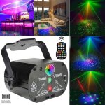 Laser dj allume 60 modles effet de lumire de partie pour la dcoration de scne clairage color pour ...