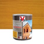 Lasure v33 climats extr�mes� 12 ans ch�ne clair satin� 1 l