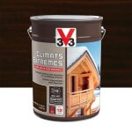 Lasure v33 climats extr�mes� 12 ans ch�ne fonc� satin� 5 l