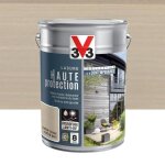 Lasure - v33 - les contemporaines - ch�ne cendr� - satin� - 5l - r�sistante aux intemp�ries