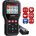 Launch creader cr629 valise diagnostic auto obd2 scanner de moteur abs srs avec un - clic oil / sas / ...
