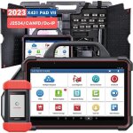 Launch x431 padvii avec j2534 outil de reprogrammation valise de diagnostic intelligent de carte topologique ...