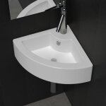 Vidaxl vasque � poser lave main c�ramique lavabo salle de bain salle deau 140697