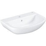 Lavabo suspendu et autoportant bau ceramic grohe - largeur 60 cm - profondeur 44 cm - blanc