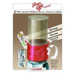 Lavatelli pronto caffe crystal bo�te pour conserver plastique rouge 13 x 11 x 20 cm - 159