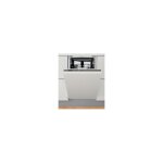 Lave vaisselle whirlpool wsio3o34pfex encastrable 45 cm