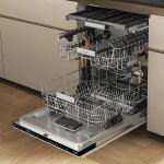 Lave - vaisselle intgrable whirlpool - 15 couverts - classe nergtique c - auto - dpart diffr