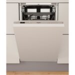Lave - vaisselle tout intgrable - whirlpool - wsic3m27c - 10 couverts - moteur induction - 45 cm - 47db ...