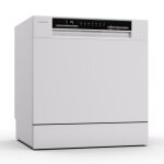 Lave - vaisselle klarstein 8 couvert silencieux 6 programmes blanc - intgrable - eco - moteur induction ...