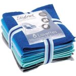 Lavette microfibre boucl�e - stylnet - multi - usages - 30x30 cm - lot de 8