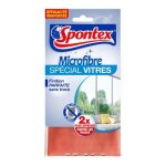 Lavette microfibre spcial vitres orange - paris prix