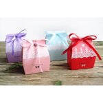 Lcc lot de 32 pcs boite  bonbon chocolat boite cadeau / boite drages blue pour nol baptme anniversaire ...