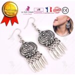 Lcc boucle doreilles femme argent fantaisie or 1 paire qui pend bijoux cadeau anniversaire fte bohme ...