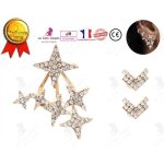 Lcc� boucle doreilles femme argent fantaisie or 3 pi�ces bijoux cadeau anniversaire piercing aluminium ...