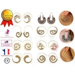 Lcc boucle doreilles femme argent fantaisie or 8 paires bijoux cadeau anniversaire fte lger aluminium ...