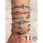 Lcc bracelet femme argent pierre naturelle or pure lgance jeune fille pas cher zircon fantaisie cadeau ...