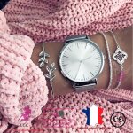 Lcc bracelets femme couleur argent beaute naturel pure lgance jeune fille or fantaisie cadeau anniversaire ...