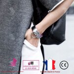 Lcc bracelet femme couple argent perles rond cadeau bijoux anniversaire mariage original maman fille ...