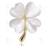 Lcc� broche tr�fle � quatre feuilles costume exquis haut de gamme pour femme corsage broche accessoires ...