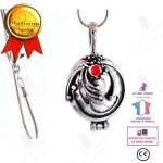 Lcc collier pendentif rtro mode vampire diaries elena gilbert prairie verveine mdaillon fminin chaine ...