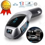 Lcc date kit mp3 bluetooth voiture transmetteur fm lecteur sd lcd
