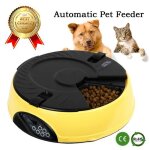 Lcc� distributeur automatique de nourriture pour animaux - pour 6 repas / jour pet feeder automatique ...