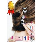 Lcc epingle  cheveux femme enfant fille coiffeur mariage coiffure chignon pince grande fantaisie bijou ...